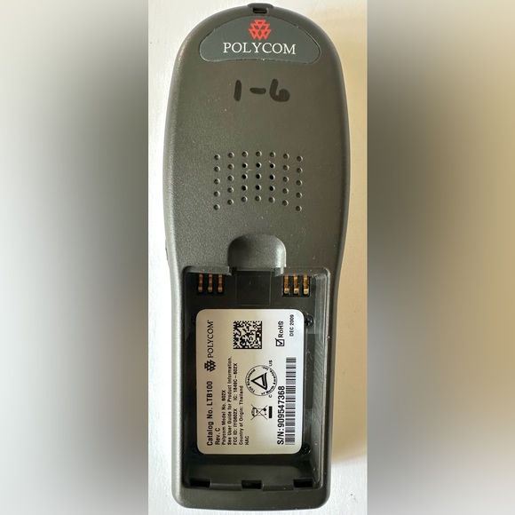 Polycom Spectralink 602x Wireless Digital Phone w/ Battery Charging Base Handset - Picture 6 of 13